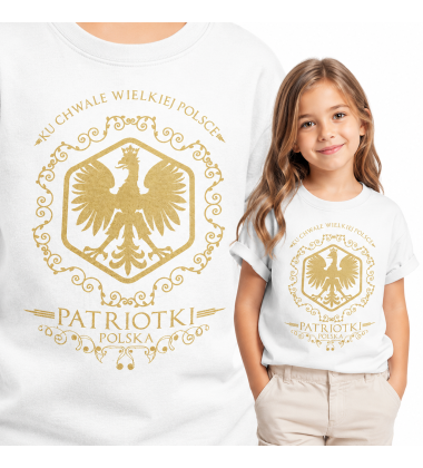 koszulka dziecięce Patriotyczna PATRIOTKI